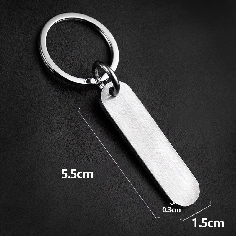 Porte-clés en acier inoxydable - Initial Ring Custom avis et prix